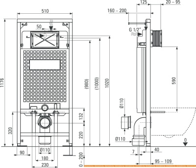 Унитаз Deante Vital CDVS6WPW фотография