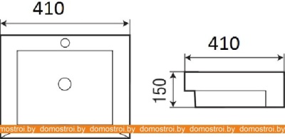 Умывальник WeltWasser Deilbach 4010 фотография
