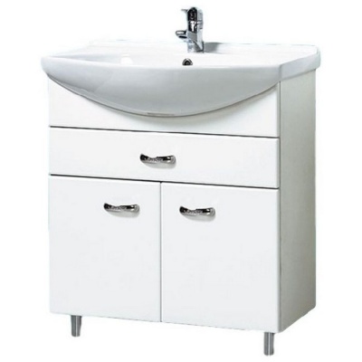 Тумба под умывальник Акваль София 75 [ES.75.00.00.N] фотография