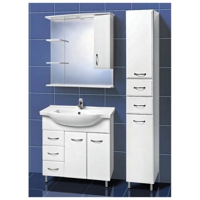 Зеркальный шкаф Акваль Эмили 86 [AL.04.86.02.L] фотография