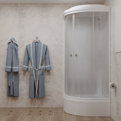 Душевая кабина Triton Лайт В3 ДН4 100x100 градиент фотография