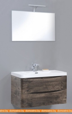 Тумба под умывальник BelBagno Ancona-N-1000-2C-SO-RW (rovere moro) фотография