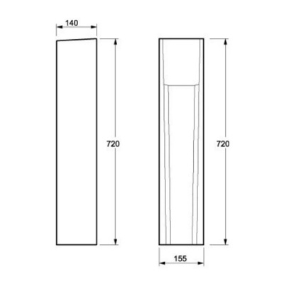 Пьедестал BelBagno Alise BB540P фотография