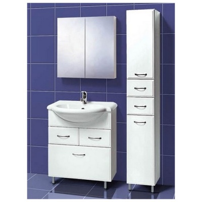 Зеркальный шкаф Акваль Эмили 66 [AL.04.66.02.N] фотография