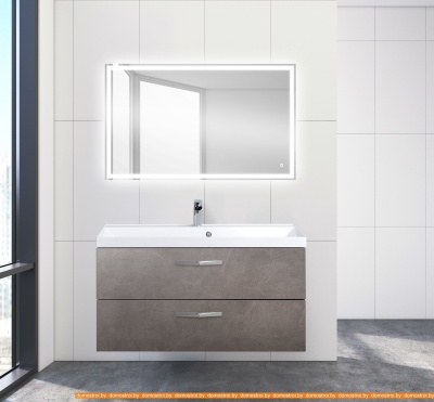 Тумба под умывальник BelBagno Aurora-1000-2C-SO-PG (pietra grigio) фотография