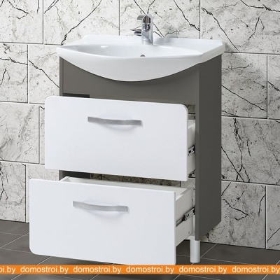 Тумба Акваль Сеул 65 СЕУЛ.65.65.27.N под умывальник Чезаро 65 фотография