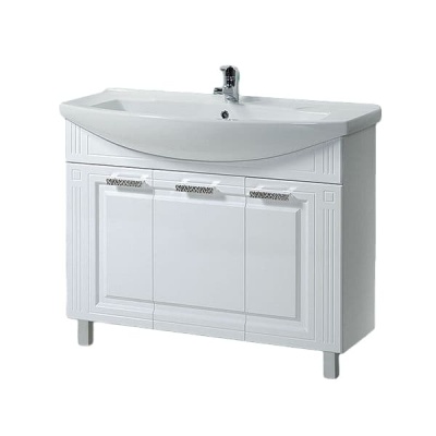 Тумба под умывальник Акваль Оливия 105 [EO.01.05.00.N] фотография