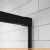 Душевая стенка Radaway Idea Black S1 80 фотография