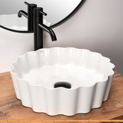 Умывальник Rea Melisa (белый) фотография