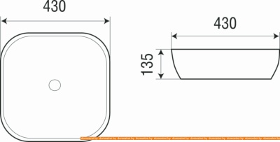 Умывальник WeltWasser Elbach 2198 фотография