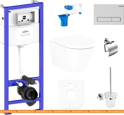 Унитаз Lavinia Boho Relfix Biore Rimless 9 в 1 97010063 (матовый пластик) фотография