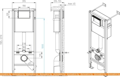 Унитаз Cersanit Delfi SET-DEL/Vec/S-DL/Ac-Cg-w фотография