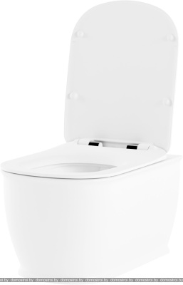 Унитаз Lavinia Boho Relfix Bell Pro Rimless 9 в 1 97020105 (белое стекло) фотография