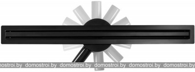 Душевой трап Calani Eco360 Slim 80 Black CAL-G0027 фотография