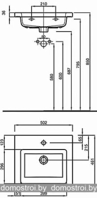 Умывальник Kolo Twins L51950000 фотография