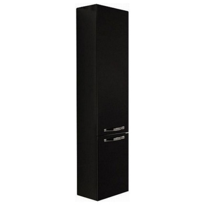 Шкаф-колонна Акватон Ария черная фотография