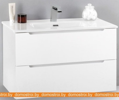 Тумба под умывальник BelBagno Etna39-800/390-2C-SO-BL-P (bianco lucido) фотография