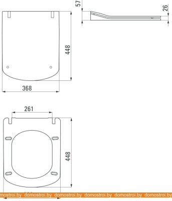 Унитаз Deante Anemon CDZS6ZPW фотография