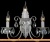 Светильник бра Евросвет 3305/3 белый с золотом/прозрачный хрусталь фотография