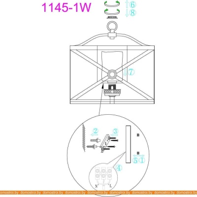 Светильник бра Favourite Capella 1145-1W фотография