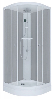 Душевая кабина Triton Гидрус 3 90x90 лен / графит фотография