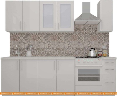 Кухня ВерсоМебель ВерсоЛайн 7-1.9 (белый 001) фотография