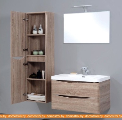Тумба под умывальник BelBagno Ancona-N-600-2C-SO-WO (rovere bianco) фотография
