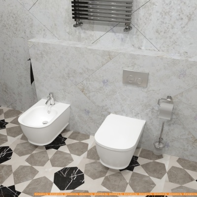 Унитаз Lavinia Boho Bell Pro Rimless 21010001 (чаша, пневмокрышка, шум-я) фотография