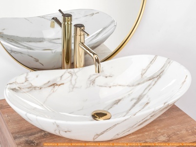 Умывальник Rea Royal (лава) фотография