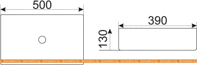 Умывальник CeramaLux NC366 фотография