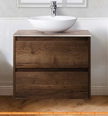 Тумба под умывальник BelBagno Kraft-600-2C-SO-RT (rovere tabacco) фотография