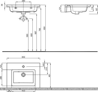 Умывальник Kolo Kolo Twins L51960 фотография