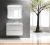 Тумба под умывальник BelBagno Vittoria-900-2C-SO-BL (bianco lucido) фотография