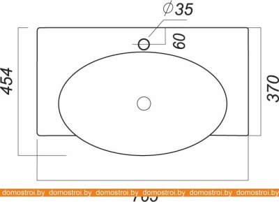 Умывальник Sanita Luxe Infinity 76 INF76SLWB01KR фотография