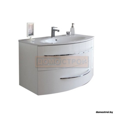 Тумба BelBagno PROSPERO Stile Moderno 100 Laminato, Bianco Lucido фотография