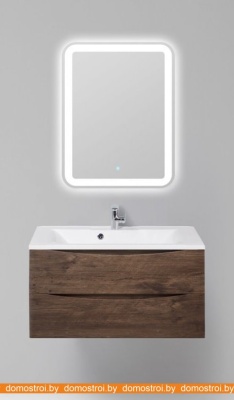 Тумба под умывальник BelBagno Marino-900-2C-SO-RW-P (rovere moro) фотография