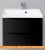Тумба под умывальник BelBagno Marino-600-2C-SO-NL-P (nero laccato lucido) фотография