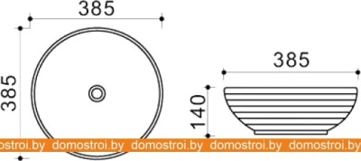 Умывальник Melana MLN-T4003-G7 фотография