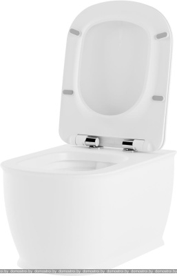 Унитаз Lavinia Boho Relfix Bell Pro Rimless 10 в 1 98010002 (хром пластик) фотография