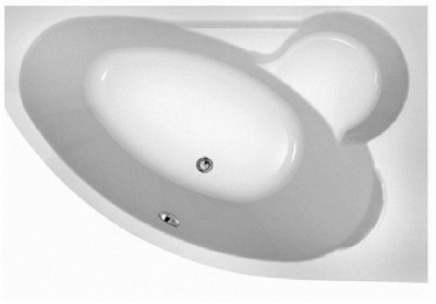 Акриловая ванна Cersanit Kaliope 170x110 правая фотография