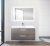 Тумба под умывальник BelBagno Aurora-1000-2C-SO-PG (pietra grigio) фотография