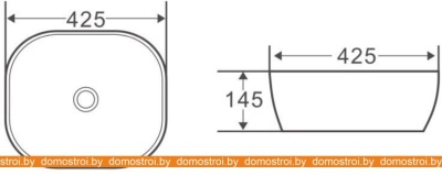 Умывальник BelBagno BB1302 фотография