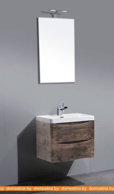 Тумба под умывальник BelBagno Ancona-N-600-2C-SO-RW (rovere moro) фотография