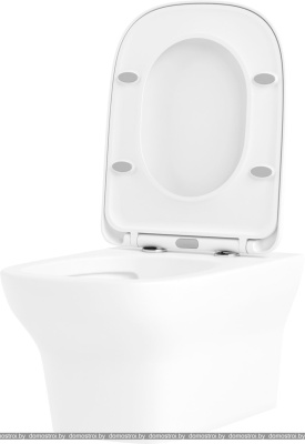 Унитаз Lavinia Boho Relfix Bristol Rimless 9 в 1 97020170 (хром пластик) фотография