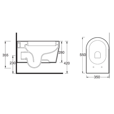 Подвесной унитаз BelBagno Genius BB541CH фотография