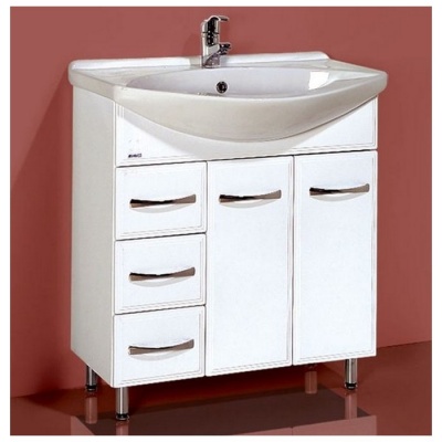 Тумба под умывальник Акваль Виола 80 [AV.01.80.00.R] фотография