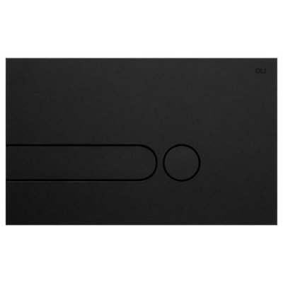 Панель смыва Oli iPlate черная фотография
