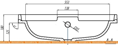 Умывальник Акватон Фабиа 65 65x45 фотография
