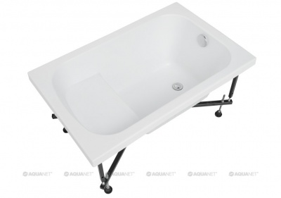 Акриловая ванна Aquanet Seed 110x70 с сиденьем фотография