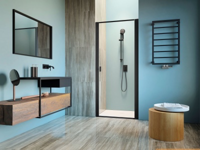 Душевая дверь Radaway Nes Black DWJ I Frame 90 фотография